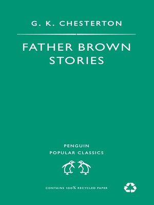 cover image of Father Brown Stories